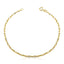 Pulseira de Ouro Masculina estilo Cartier Fina com fecho de ouro 18k tipo bóia
