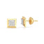 Brinco de Ouro 18k Amarelo com Diamantes