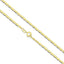 Corrente em Ouro 18k Piastrine 45cm 2.5mm 3.6g