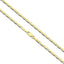 Corrente de Ouro 18k Piastrine Larga 70cm - 3mm